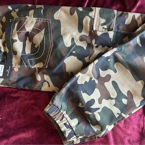 True Religion Camouflage Cargo Pants